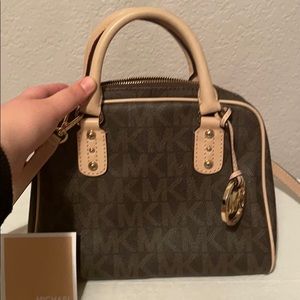 Michael Kors bag with crossbody strap